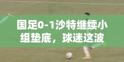 国足0-1沙特 继续小组垫底